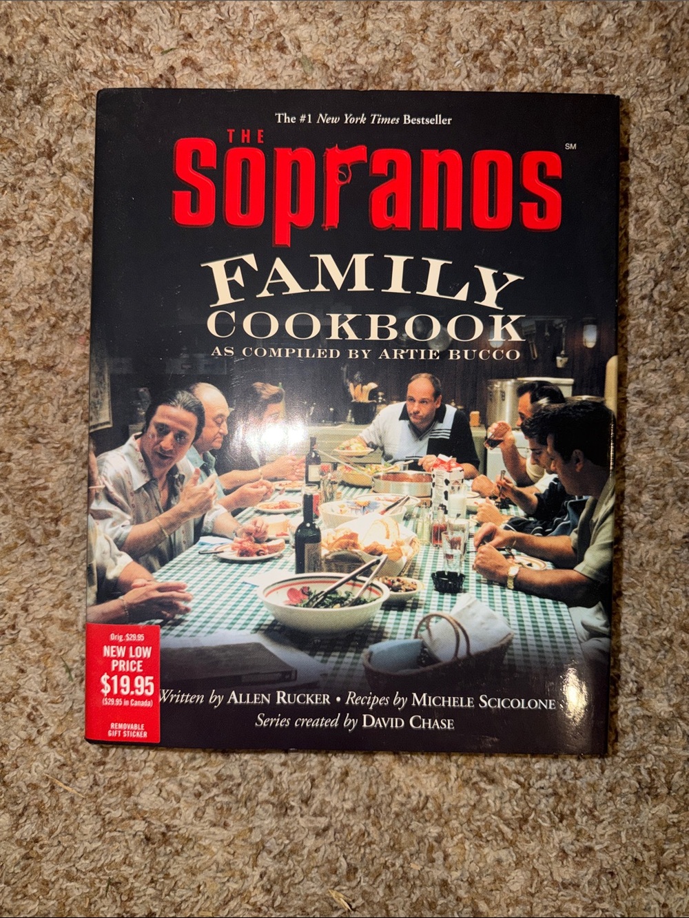THE Sopranos Family Cookbook as compiled by artie bucco